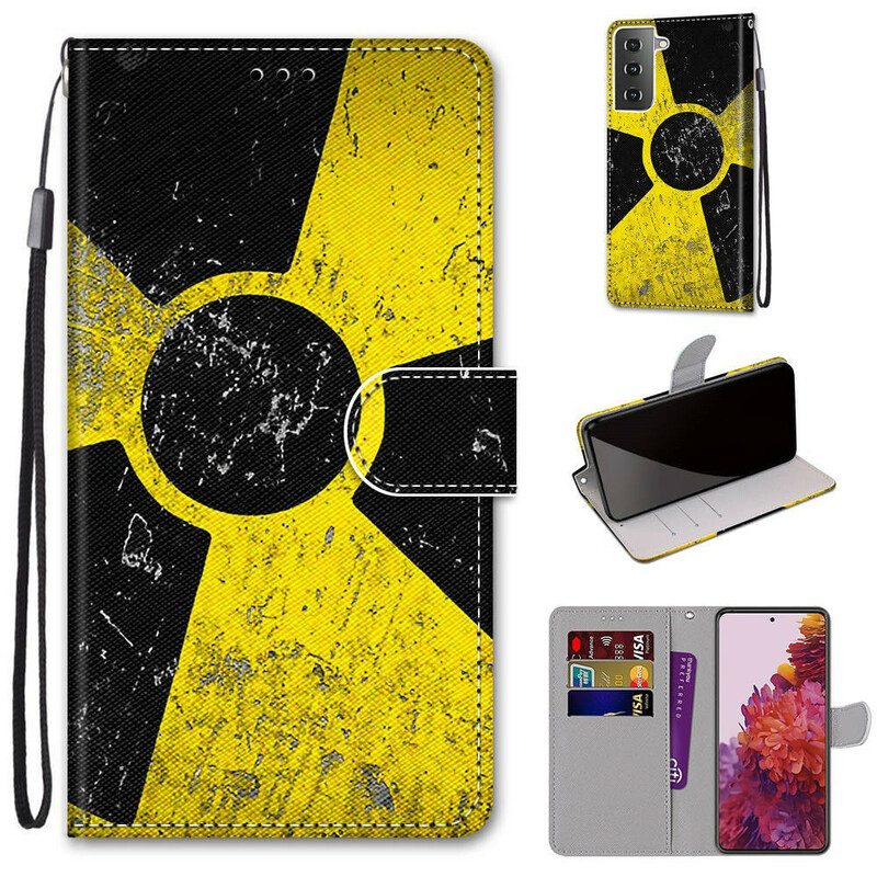 Folio Cover Samsung Galaxy S21 5G Rischio