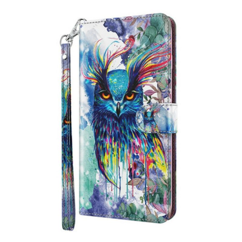 Folio Cover Samsung Galaxy S21 5G Uccello Dell'acquerello