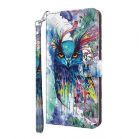Folio Cover Samsung Galaxy S21 5G Uccello Dell'acquerello