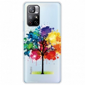 Cover Poco M4 Pro 5G Albero Dell'acquerello