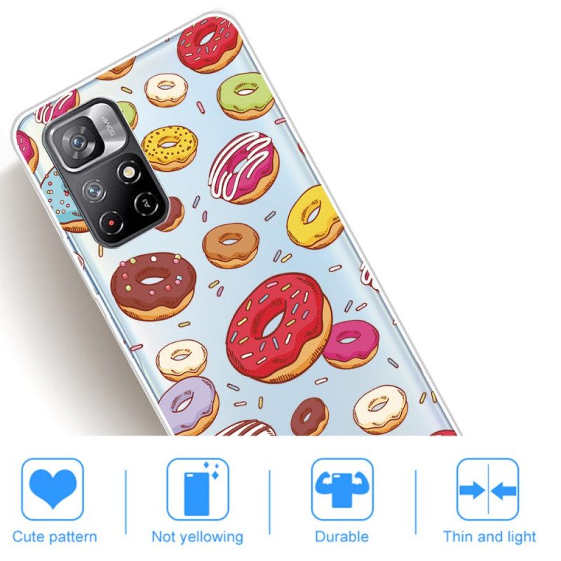 Cover Poco M4 Pro 5G Amo Le Ciambelle