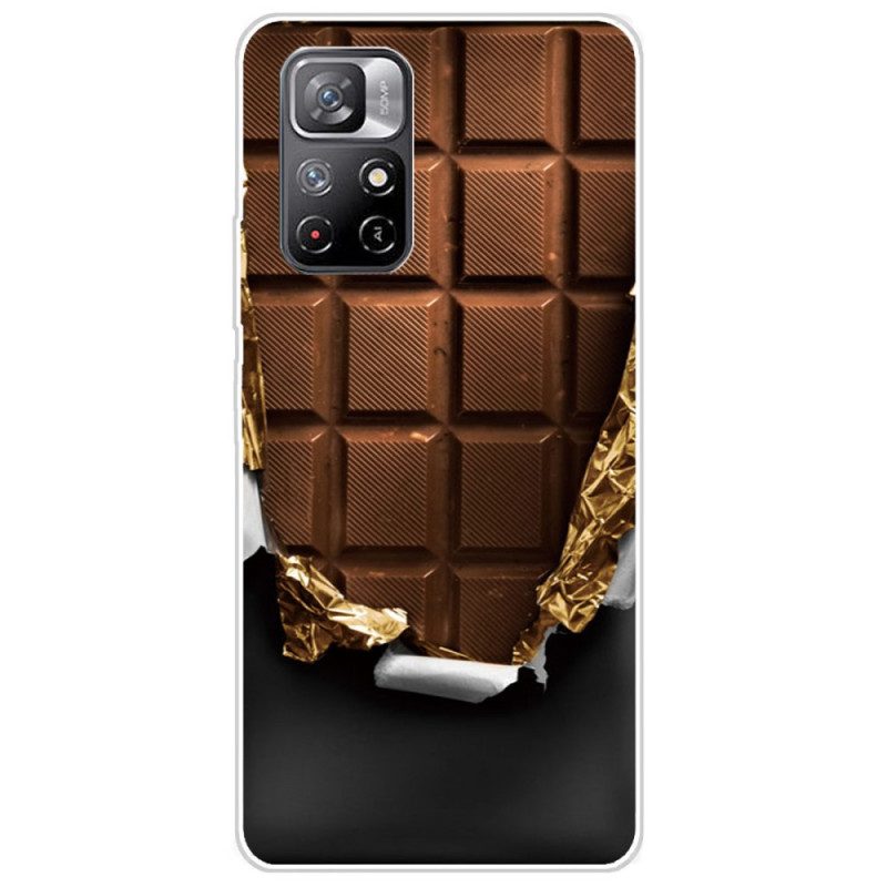 Cover Poco M4 Pro 5G Cioccolato Flessibile