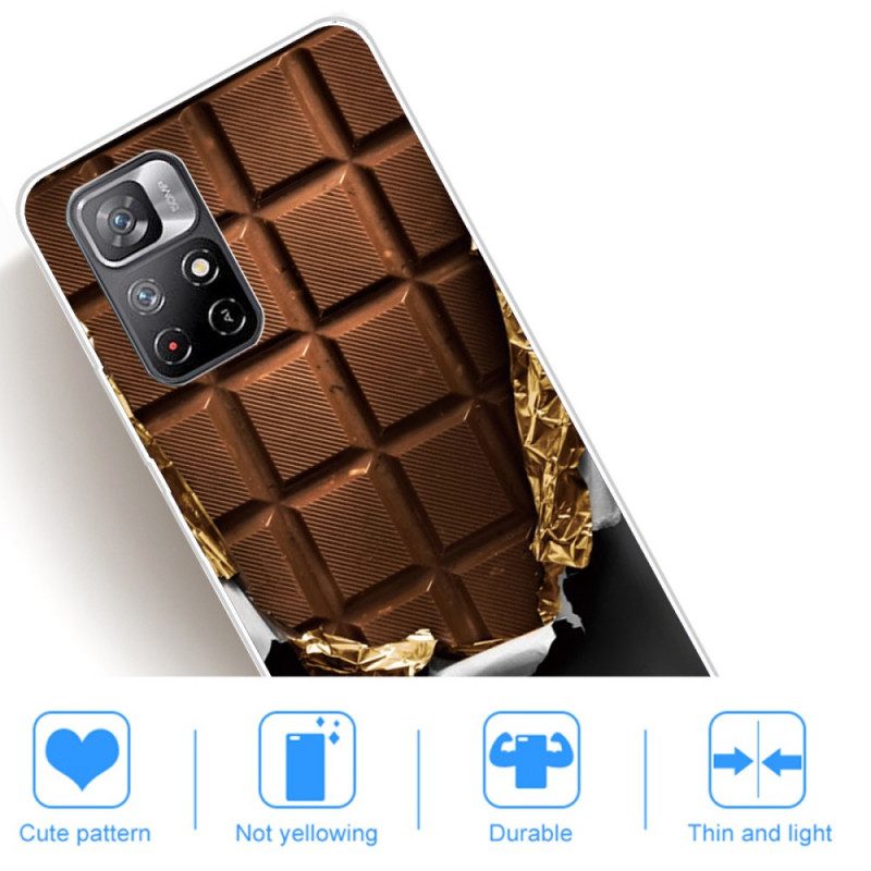 Cover Poco M4 Pro 5G Cioccolato Flessibile