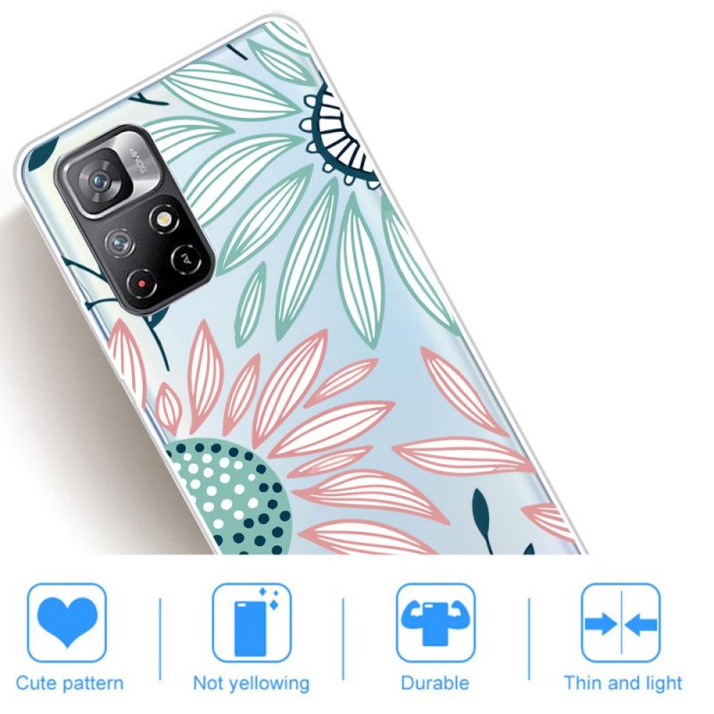 Cover Poco M4 Pro 5G Fiore Puro