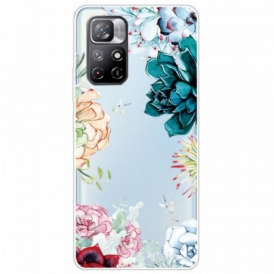 Cover Poco M4 Pro 5G Fiori Dell'acquerello