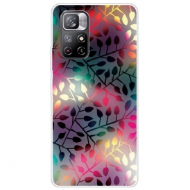 Cover Poco M4 Pro 5G Foglie