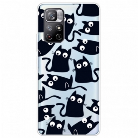 Cover Poco M4 Pro 5G Gatti Neri