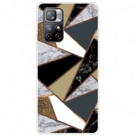 Cover Poco M4 Pro 5G Geometria Del Marmo