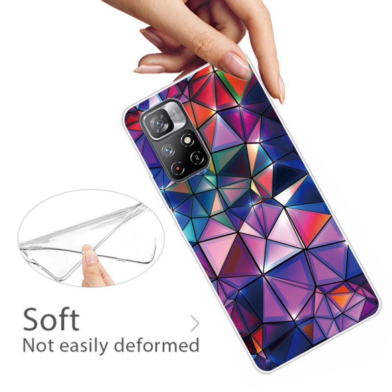 Cover Poco M4 Pro 5G Geometria Flessibile