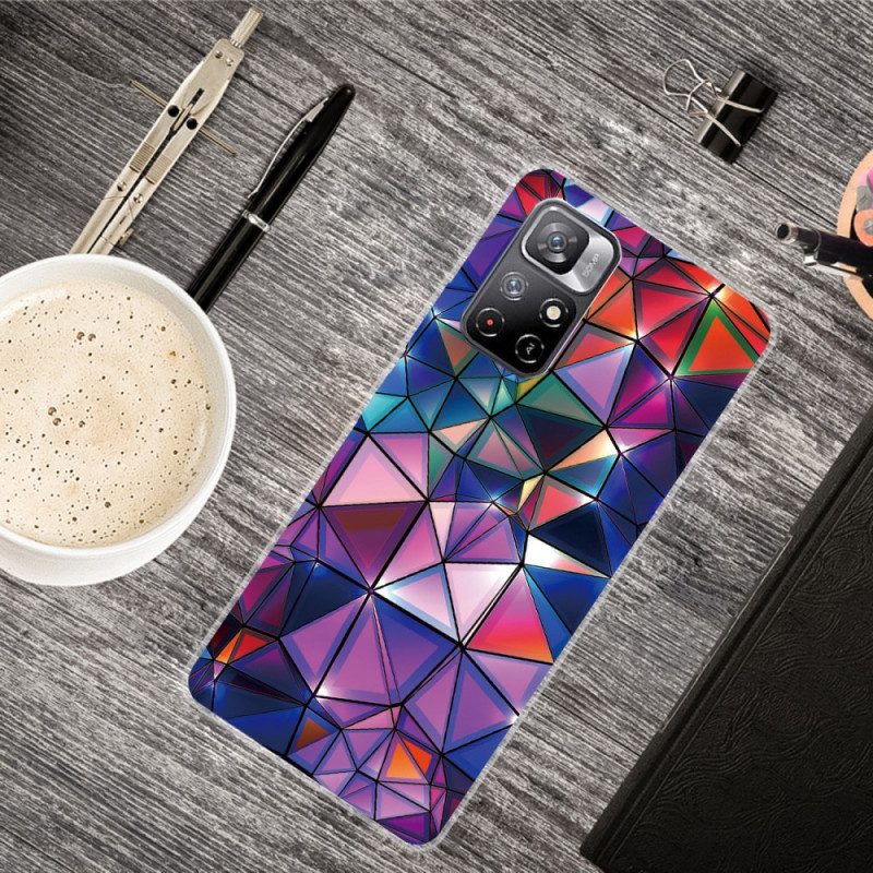 Cover Poco M4 Pro 5G Geometria Flessibile