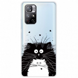 Cover Poco M4 Pro 5G Guarda I Gatti