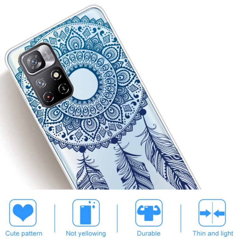 Cover Poco M4 Pro 5G Mandala A Fiore Singolo