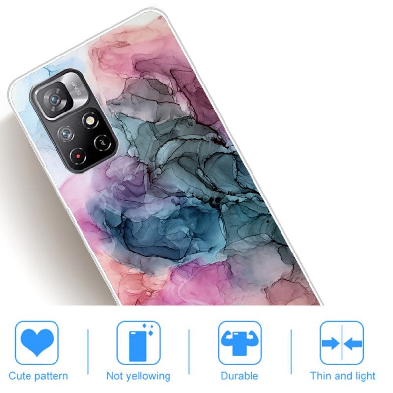 Cover Poco M4 Pro 5G Marmo Colorato