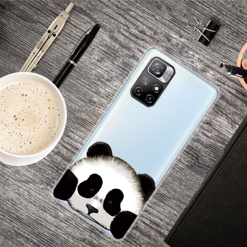 Cover Poco M4 Pro 5G Panda Senza Soluzione Di Continuità