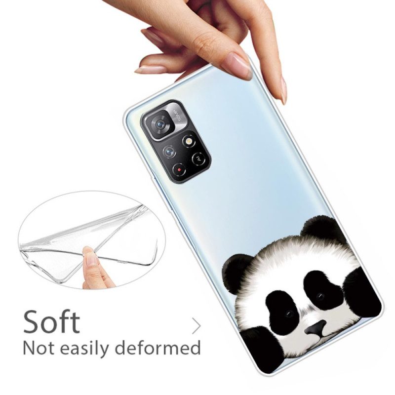 Cover Poco M4 Pro 5G Panda Senza Soluzione Di Continuità