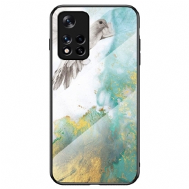 Cover Poco M4 Pro 5G Vetro Temperato Colori Marmo