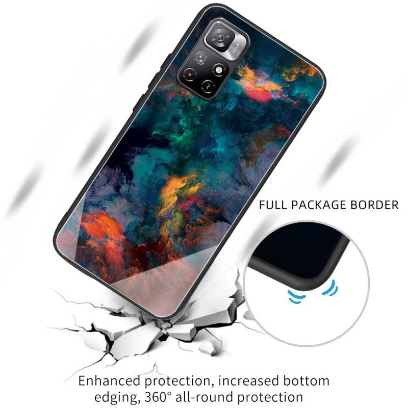 Cover Poco M4 Pro 5G Vetro Temperato Sky