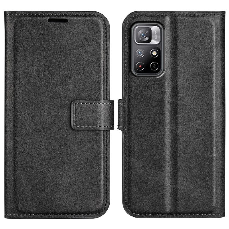 Custodia in pelle Poco M4 Pro 5G Ecopelle Design Plus