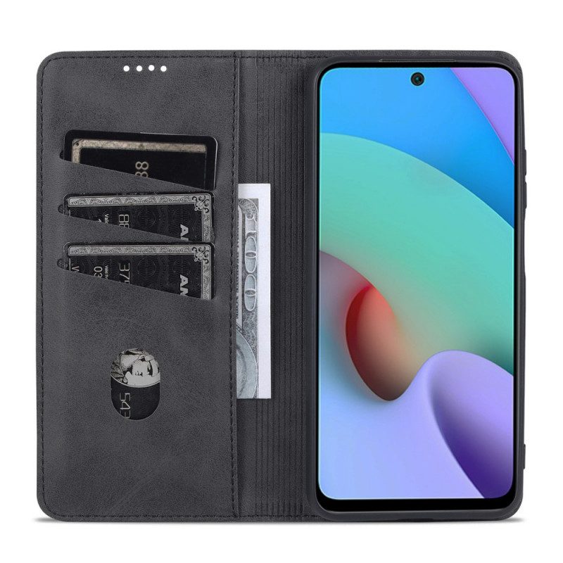 Folio Cover Poco M4 Pro 5G Custodia in pelle Stile In Pelle Azns