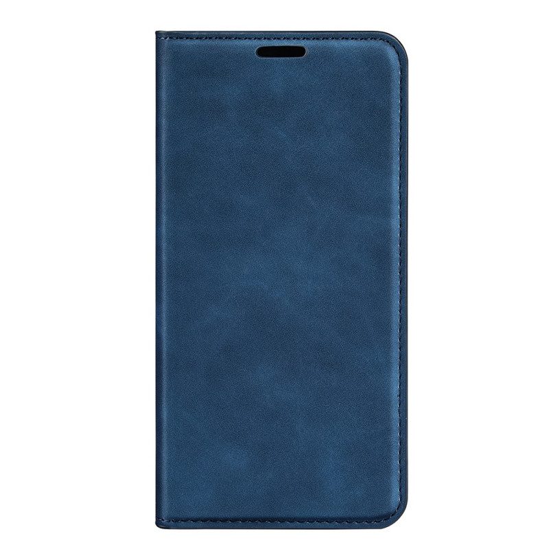 Folio Cover Poco M4 Pro 5G Custodia in pelle Tocco Di Pelle