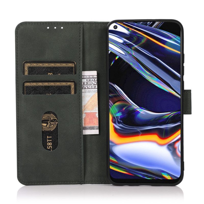 Folio Cover Poco M4 Pro 5G Khazneh Moda Effetto Pelle