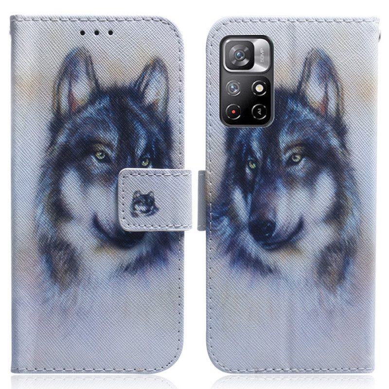 Folio Cover Poco M4 Pro 5G Sguardo Canino