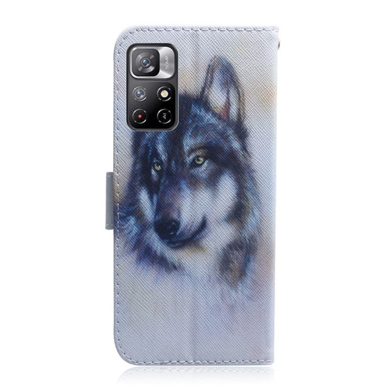 Folio Cover Poco M4 Pro 5G Sguardo Canino