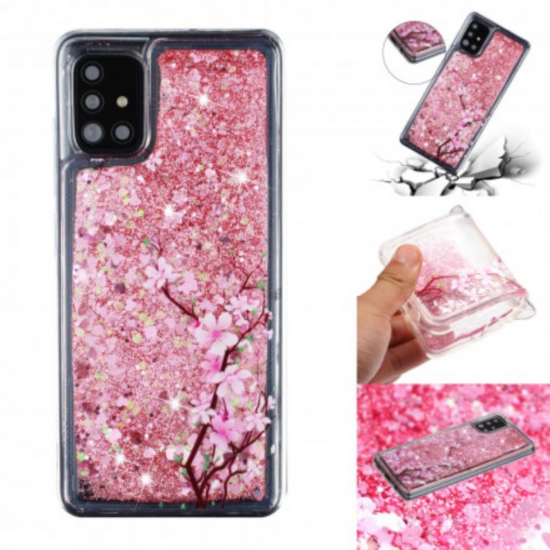 Cover Samsung Galaxy A52 4G / A52 5G / A52s 5G Albero Glitterato