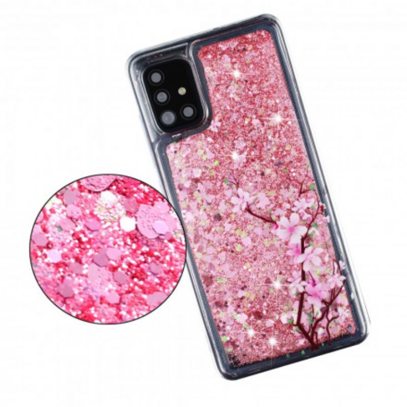 Cover Samsung Galaxy A52 4G / A52 5G / A52s 5G Albero Glitterato