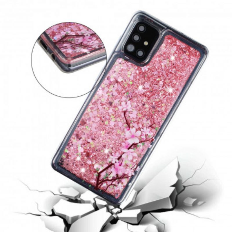 Cover Samsung Galaxy A52 4G / A52 5G / A52s 5G Albero Glitterato