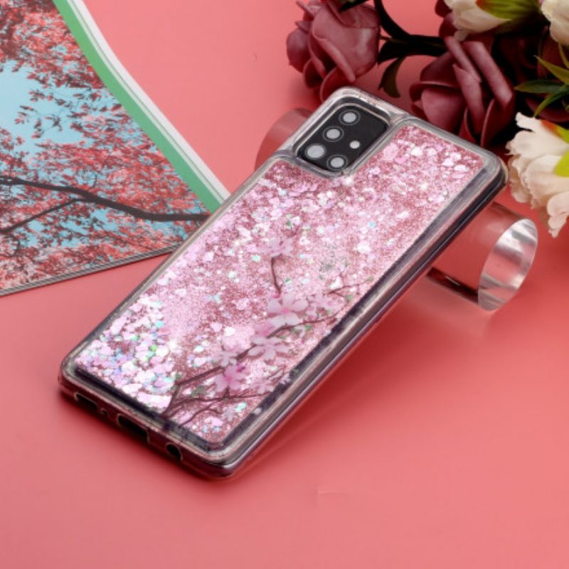 Cover Samsung Galaxy A52 4G / A52 5G / A52s 5G Albero Glitterato