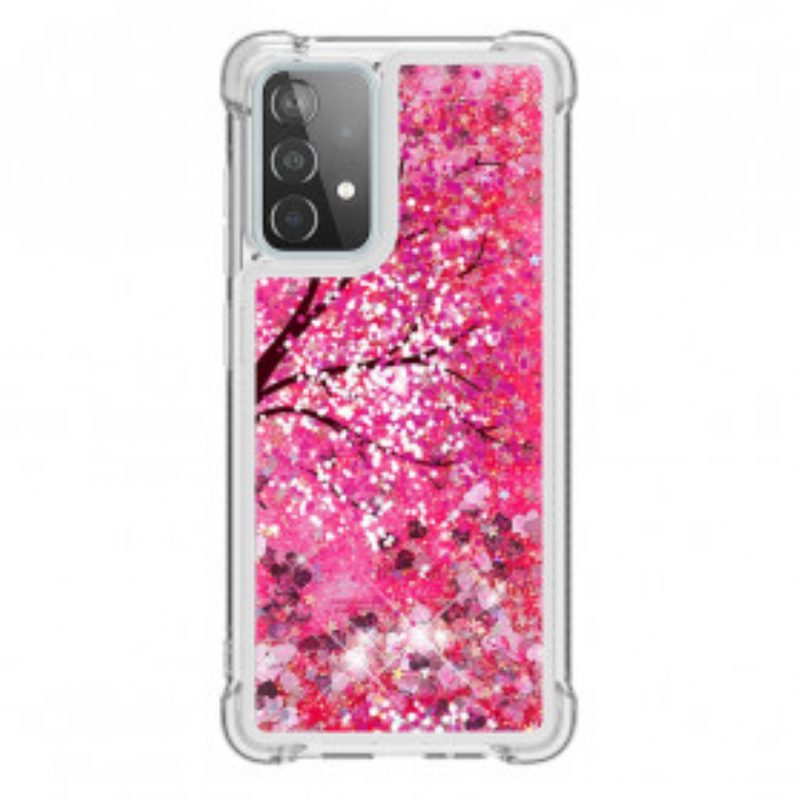 Cover Samsung Galaxy A52 4G / A52 5G / A52s 5G Albero Glitterato