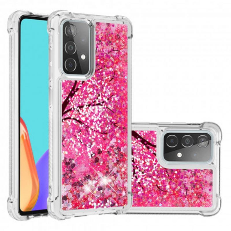 Cover Samsung Galaxy A52 4G / A52 5G / A52s 5G Albero Glitterato