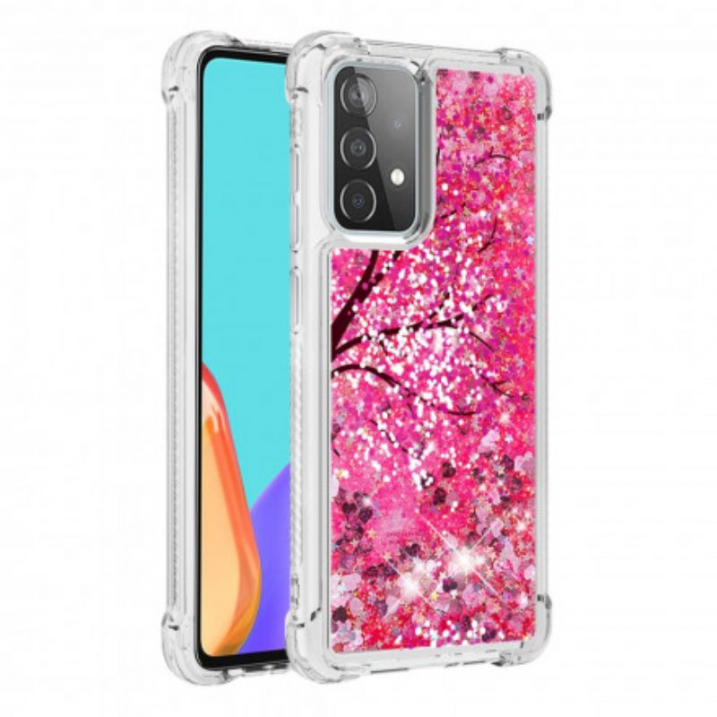 Cover Samsung Galaxy A52 4G / A52 5G / A52s 5G Albero Glitterato