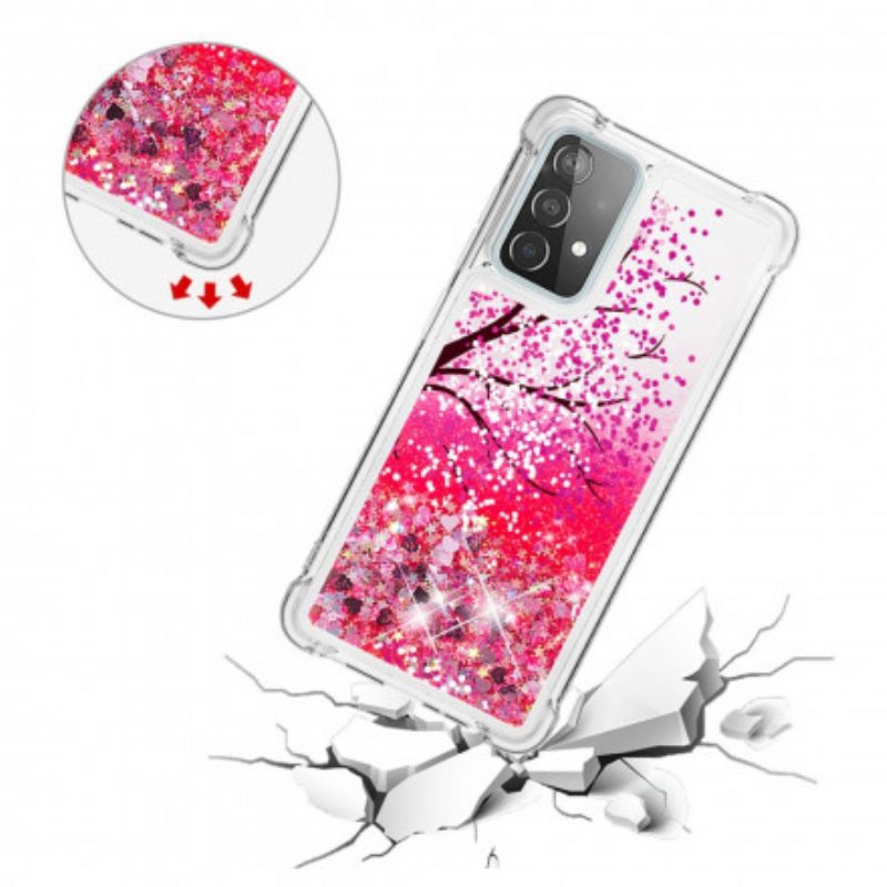 Cover Samsung Galaxy A52 4G / A52 5G / A52s 5G Albero Glitterato