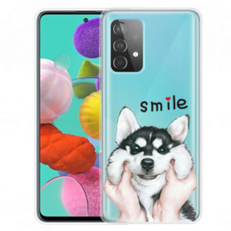 Cover Samsung Galaxy A52 4G / A52 5G / A52s 5G Cane Sorridente