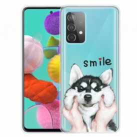 Cover Samsung Galaxy A52 4G / A52 5G / A52s 5G Cane Sorridente