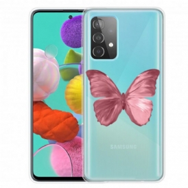 Cover Samsung Galaxy A52 4G / A52 5G / A52s 5G Farfalle Selvatiche