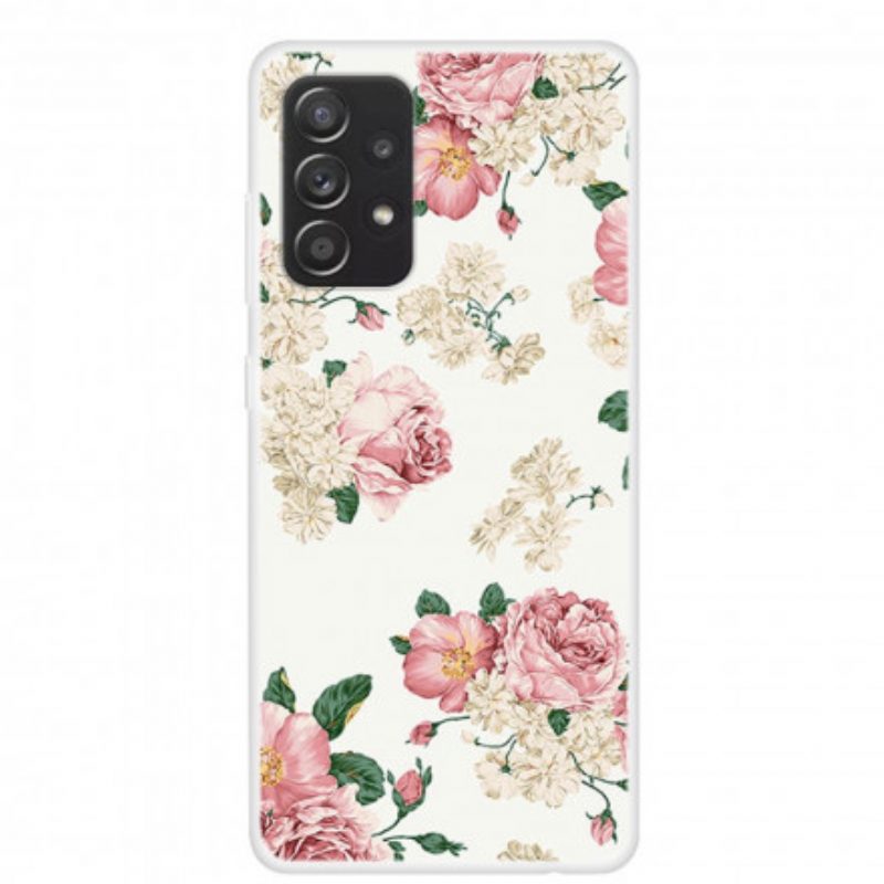 Cover Samsung Galaxy A52 4G / A52 5G / A52s 5G Fiori Di Libertà