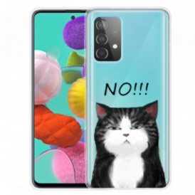 Cover Samsung Galaxy A52 4G / A52 5G / A52s 5G Il Gatto Che Dice Di No