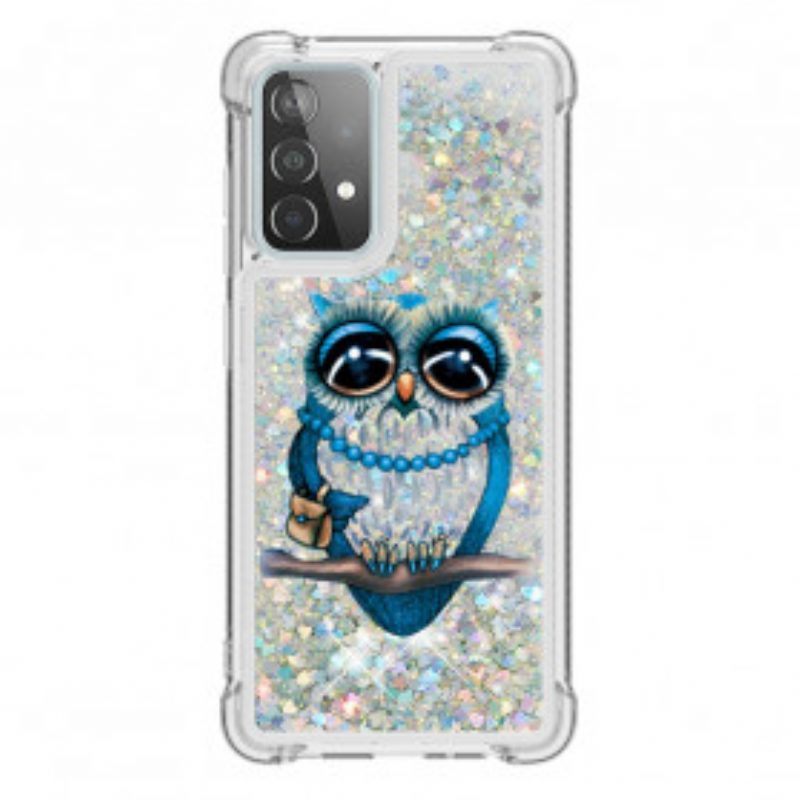 Cover Samsung Galaxy A52 4G / A52 5G / A52s 5G Miss Owl Paillettes