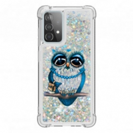 Cover Samsung Galaxy A52 4G / A52 5G / A52s 5G Miss Owl Paillettes