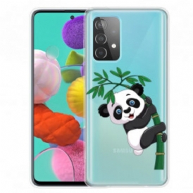 Cover Samsung Galaxy A52 4G / A52 5G / A52s 5G Panda Su Bambù