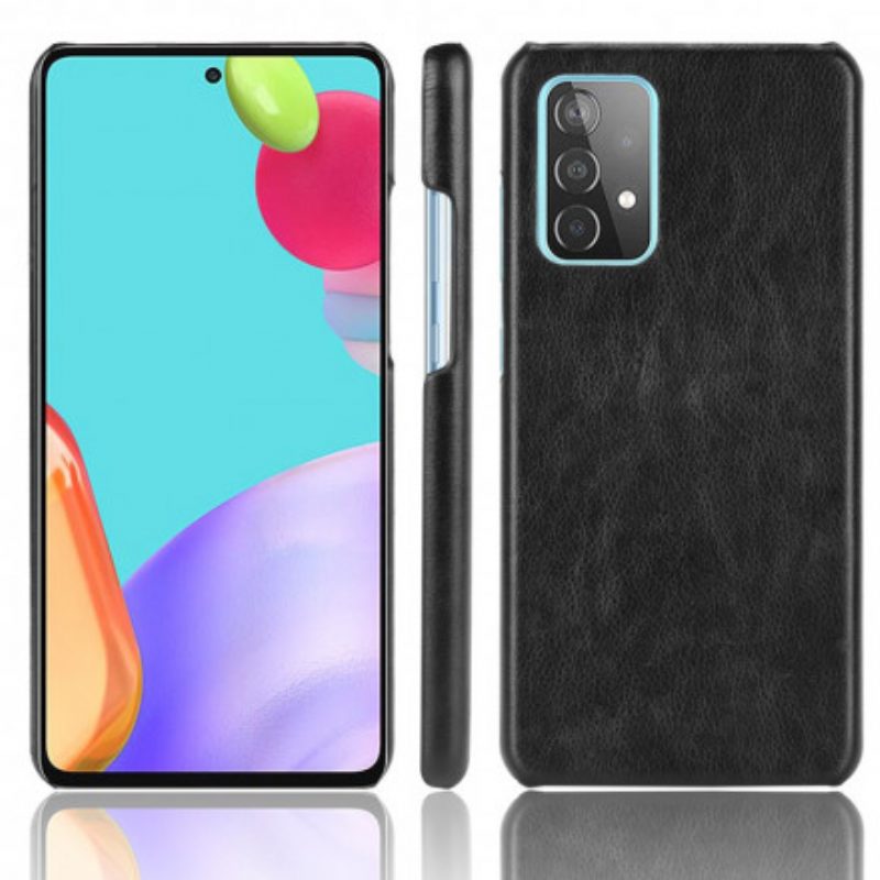 Cover Samsung Galaxy A52 4G / A52 5G / A52s 5G Stile In Pelle Litchi