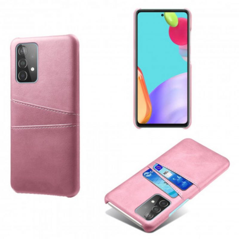 Cover Samsung Galaxy A52 4G / A52 5G / A52s 5G Titolare Della Carta Ksq