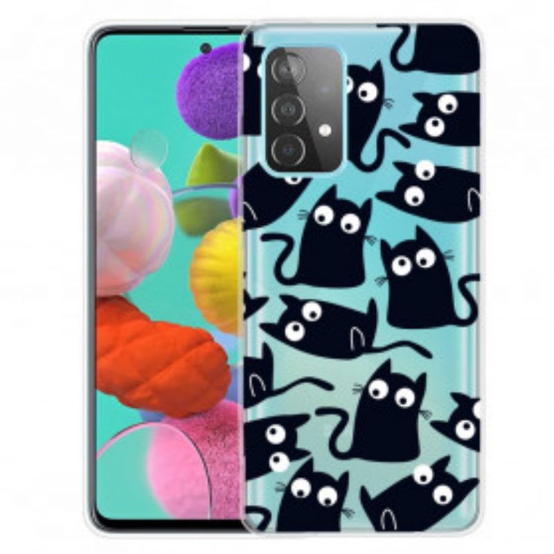 Cover Samsung Galaxy A52 4G / A52 5G / A52s 5G Topi Neri