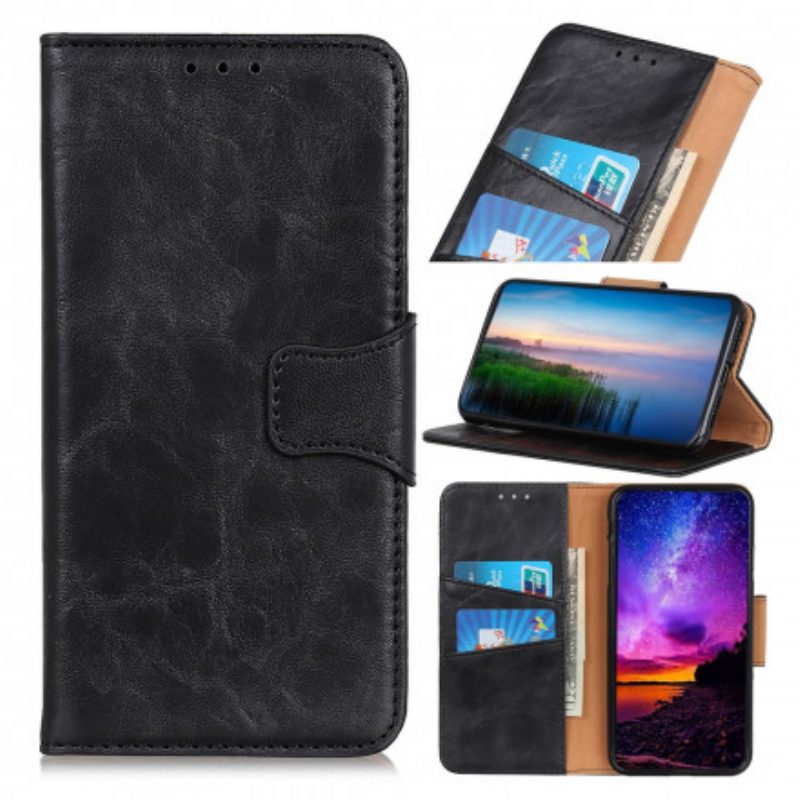 Custodia in pelle Samsung Galaxy A52 4G / A52 5G / A52s 5G Folio Cover Lembo Magnetico A Doppia Faccia