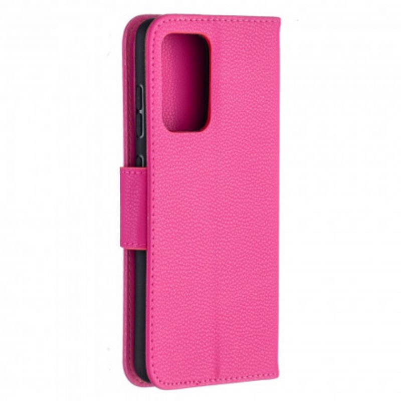 Custodia in pelle Samsung Galaxy A52 4G / A52 5G / A52s 5G Folio Cover Litchi Rabat Obliquo