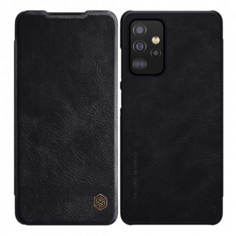 Folio Cover Samsung Galaxy A52 4G / A52 5G / A52s 5G Custodia in pelle Serie Nillkin Qin