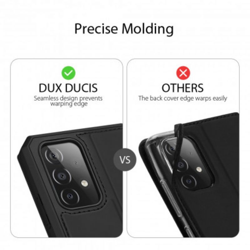 Folio Cover Samsung Galaxy A52 4G / A52 5G / A52s 5G Custodia in pelle Pelle X Serie Dux Ducis